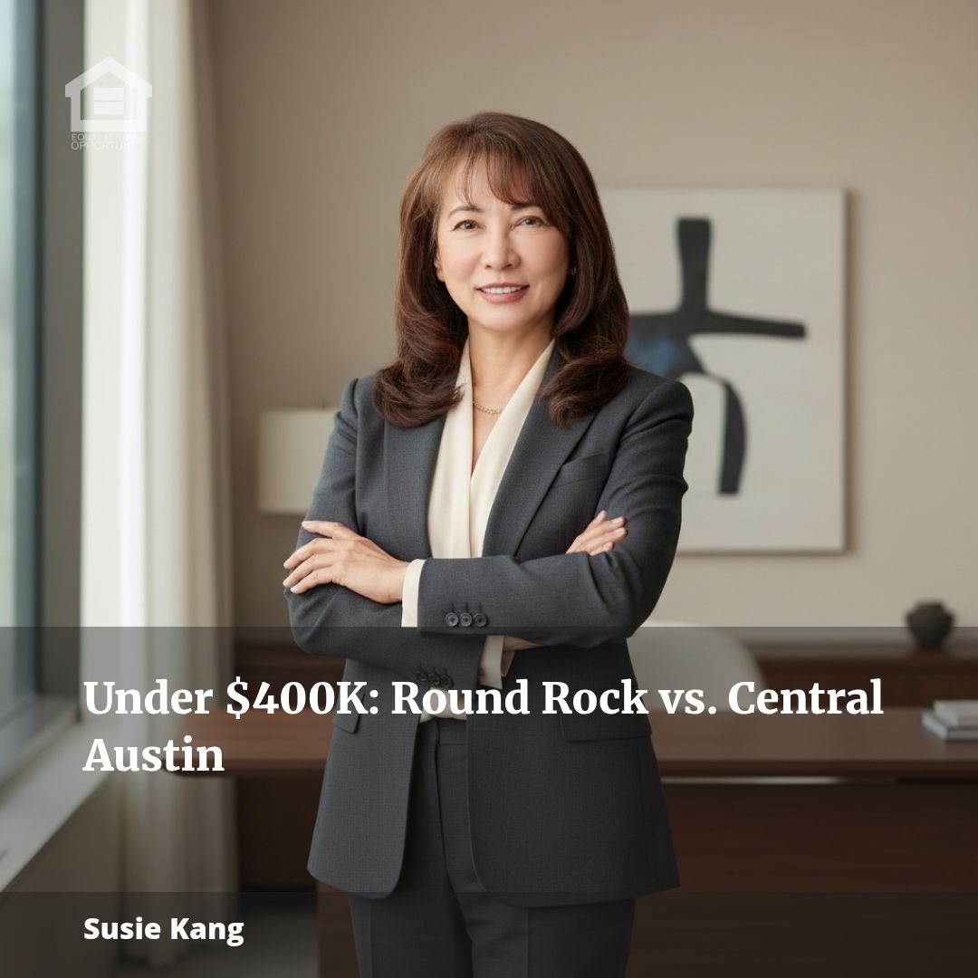 Under $400K: Round Rock vs. Central Austin