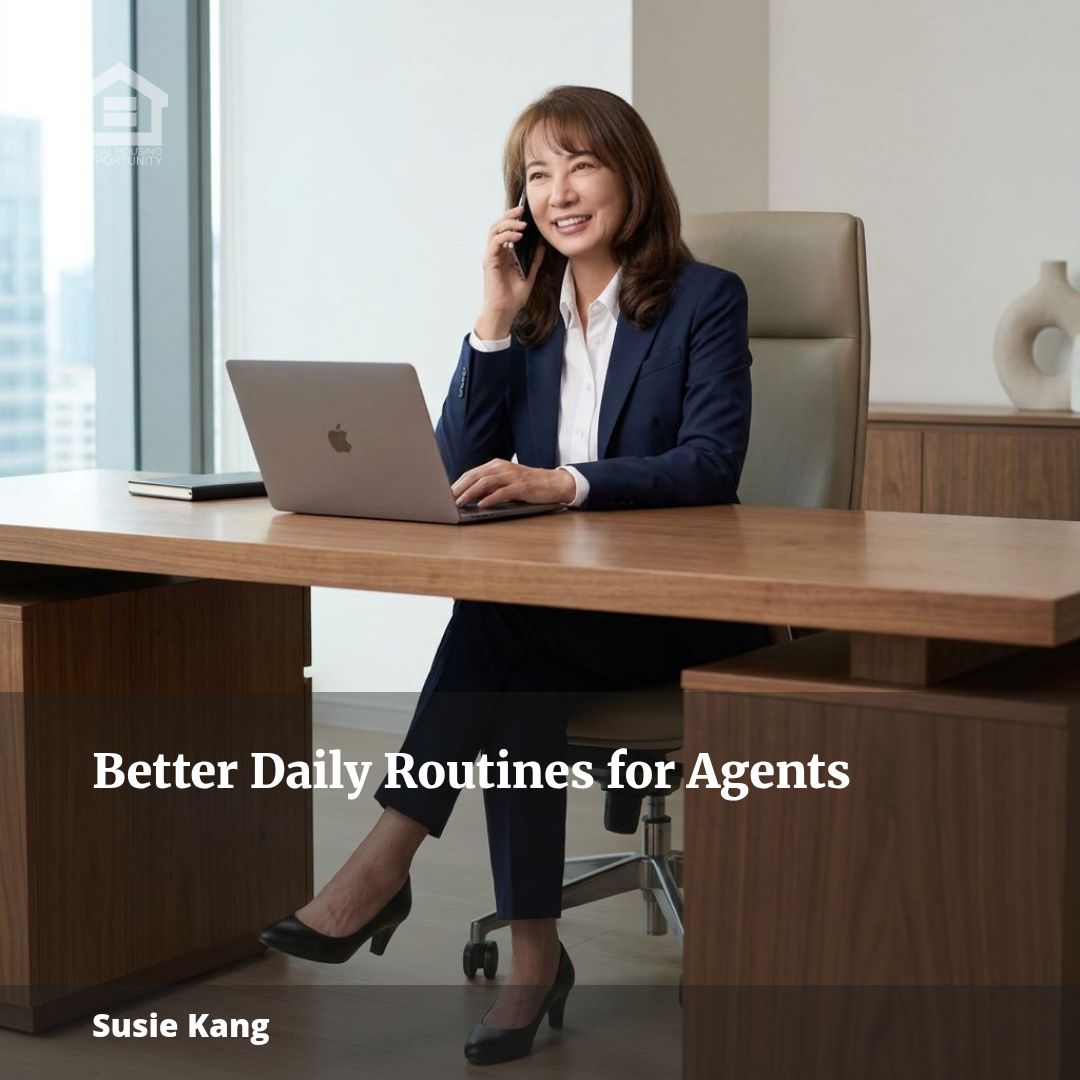 How Real Estate Agents Can Create Better Daily Routines
