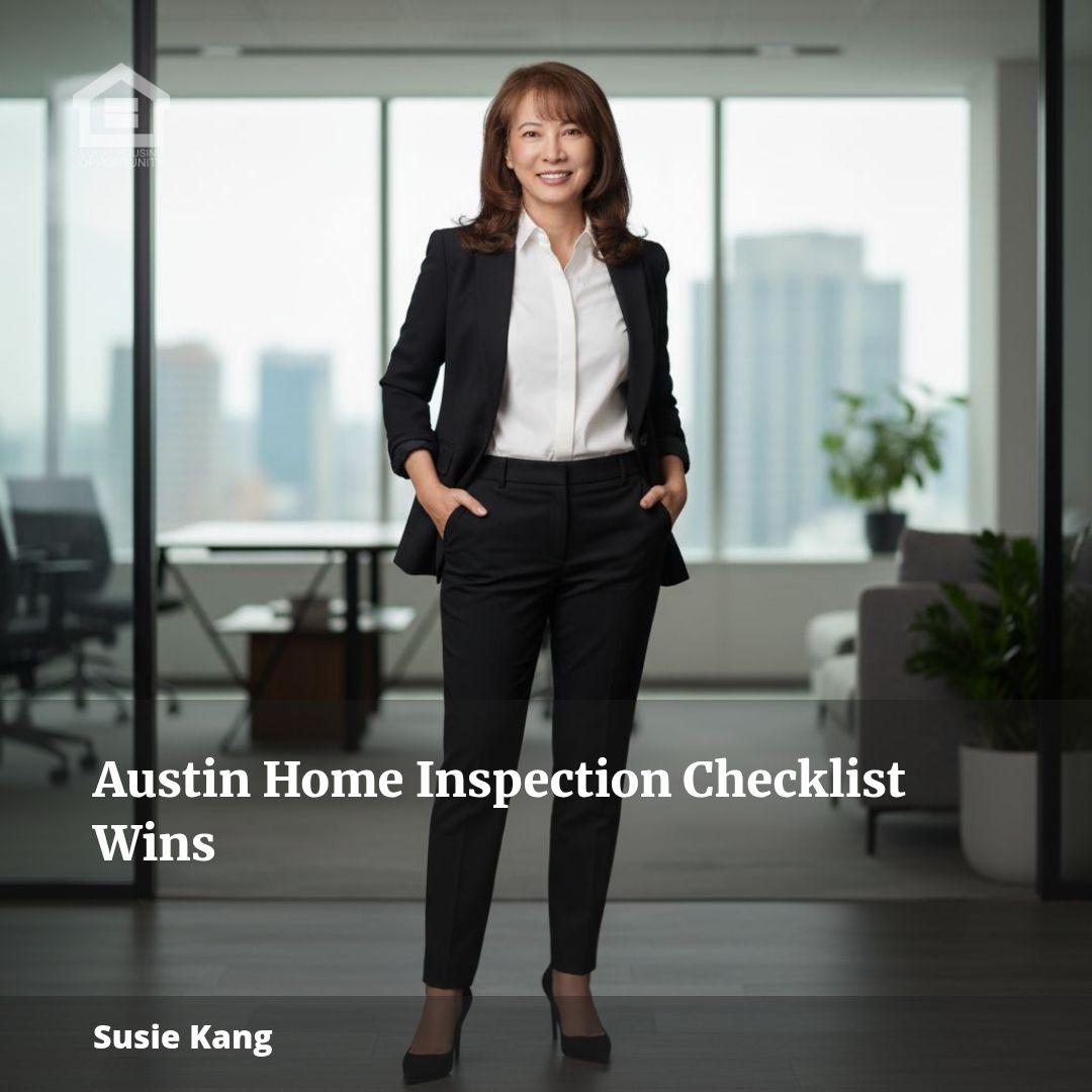 Austin Home Inspection Secrets: Checklist Wins with Susie Kang