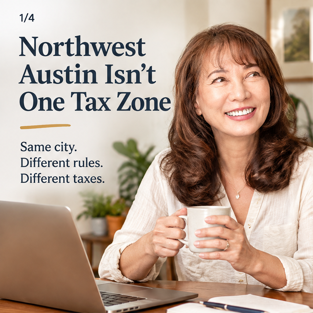 Northwest Austin Isn’t One Tax Zone