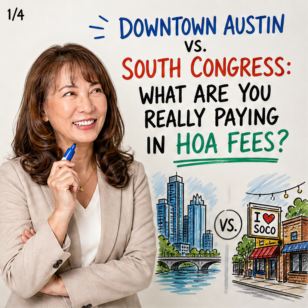 Downtown Austin vs. South Congress: What Are You Really Paying in HOA Fees?