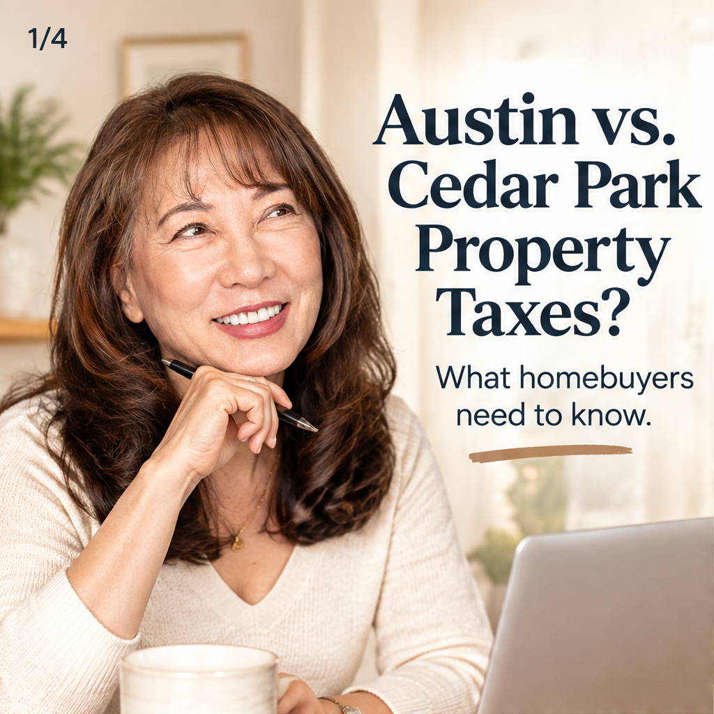 Austin vs. Cedar Park Property Taxes: What Homebuyers Need to Know